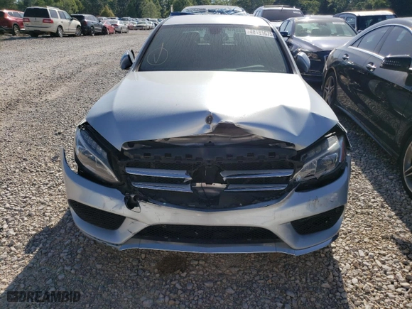 2015 Mercedes-Benz C-Class C 300 with VIN 55SWF4JB4FU088835, listed as a Copart auction lot 48181675 with 71,958 mi miles and Salvage Title. Bid and sale history available at carsss.com. Image 5.