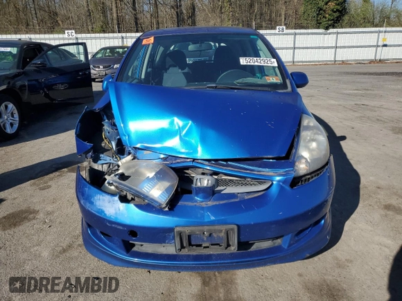 2007 Honda Fit Sport z VIN JHMGD37657S041378, wystawiony jako Copart lot #52042925 z przebiegiem 207 258 mil mil oraz Szkoda całkowita • Salvage title. Historia ofert i sprzedaży dostępna na DreamBid. Obrazek 5.