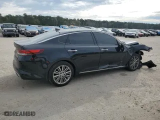 2017 Kia Optima SX Limited with VIN 5XXGV4L29HG151613, listed as a Copart auction lot 83030574 with 104,439 mi miles and Salvage Title. Bid and sale history available at carsss.com. Image 3.