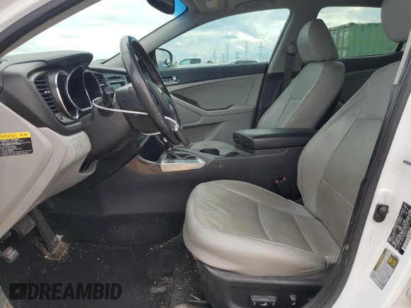 2013 Kia Optima EX with VIN 5XXGN4A78DG124542, listed as a Copart auction lot 59012495 with 167,908 mi miles and Salvage title. Bid and sale history available at DreamBid. Image 7.