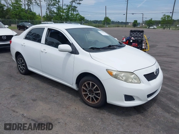 2009 Toyota Corolla with VIN 1NXBU40E09Z126070, listed as a IAAI auction lot 42196014 with 165,131 mi miles and . Bid and sale history available at DreamBid. Image 1.