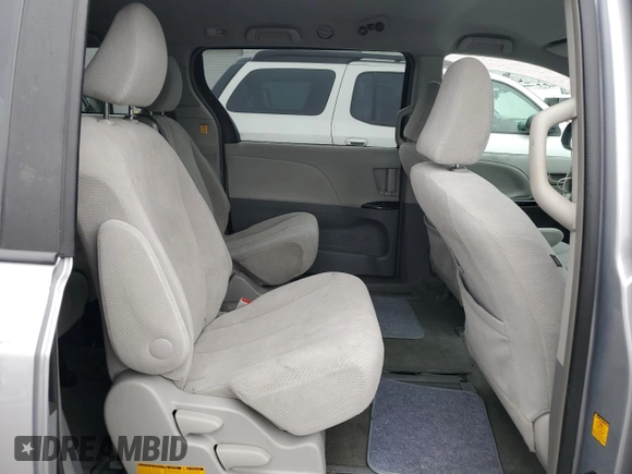 2012 Toyota Sienna with VIN 5TDKA3DC4CS014867, listed as a Copart auction lot 43191655 with 169,517 mi miles and Salvage Title. Bid and sale history available at DreamBid. Image 11.