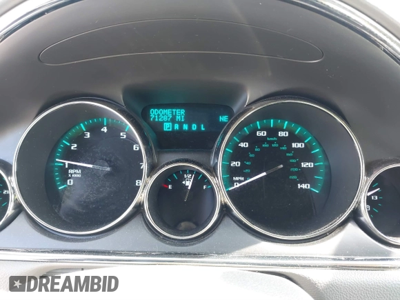 2014 Buick Enclave Leather with VIN 5GAKRBKD9EJ191799, listed as a IAAI auction lot 41895746 with 71,287 mi miles and . Bid and sale history available at DreamBid. Image 7.