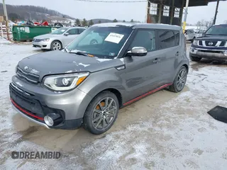 2018 Kia Soul ! with VIN KNDJX3AA1J7516465, listed as a IAAI auction lot 41619026 with 93,948 mi miles. Bid and sale history available at carsss.com. Image 2.