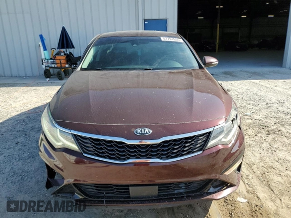 2019 Kia Optima LX with VIN 5XXGT4L30KG358378, listed as a Copart auction lot 51791655 with 107,404 mi miles and Non Repairable. Bid and sale history available at carsss.com. Image 5.