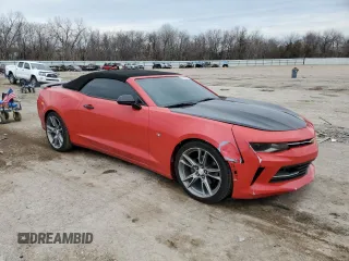 2017 Chevrolet Camaro 1LT with VIN 1G1FB3DSXH0169464, listed as a Copart auction lot 88295695 with 77,002 mi miles and Salvage Title. Bid and sale history available at carsss.com. Image 4.
