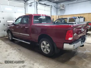 2017 Ram 1500 Big Horn with VIN 1C6RR7TT1HS673754, listed as a Copart auction lot 80468104 with 156,023 mi miles and Clean title. Bid and sale history available at DreamBid. Image 2.