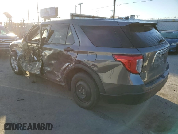 2022 Ford Explorer with VIN 1FMSK8BH7NGC20170, listed as a Copart auction lot 77614674 with 26,896 mi miles and Salvage Title. Bid and sale history available at carsss.com. Image 2.