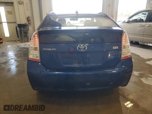 2010 Toyota Prius II with VIN JTDKN3DU9A1271417, listed as a Copart auction lot 55755875 with 208,614 mi miles and Non Repairable. Bid and sale history available at DreamBid. Image 6.