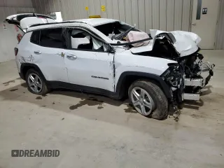 2024 Jeep Compass Latitude with VIN 3C4NJDBN8RT598891, listed as a Copart auction lot 59127935 with Not provided miles and Non repairable. Bid and sale history available at DreamBid. Image 4.