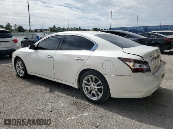 2013 Nissan Maxima SV z VIN 1N4AA5AP7DC804140, wystawiony jako Copart lot #62725345 z przebiegiem 123 264 mil mil oraz Szkoda całkowita • Salvage title. Historia ofert i sprzedaży dostępna na DreamBid. Obrazek 2.