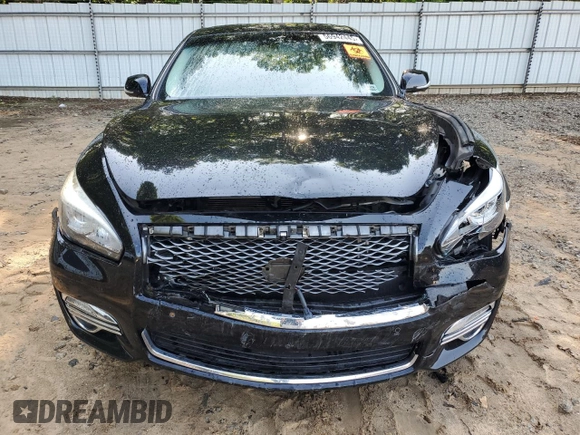 2015 Infiniti Q70 with VIN JN1BY1AP6FM540346, listed as a Copart auction lot 56942445 with 96,962 mi miles and Salvage title. Bid and sale history available at DreamBid. Image 5.