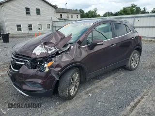 2017 Buick Encore Preferred with VIN KL4CJASB3HB157482, listed as a Copart auction lot 63088165 with 74,243 mi miles and Salvage title. Bid and sale history available at DreamBid. Image 1.
