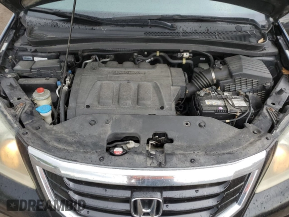 2009 Honda Odyssey Touring with VIN 5FNRL38809B503357, listed as a Copart auction lot 58035914 with 191,671 mi miles and Salvage Title. Bid and sale history available at carsss.com. Image 12.