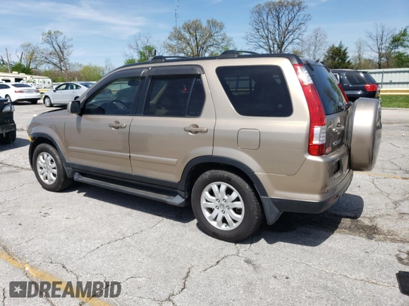 2005 Honda CR-V EX SE with VIN JHLRD789X5C010115, listed as a Copart auction lot 53477035 with 142,670 mi miles and Salvage Title. Bid and sale history available at DreamBid. Image 2.