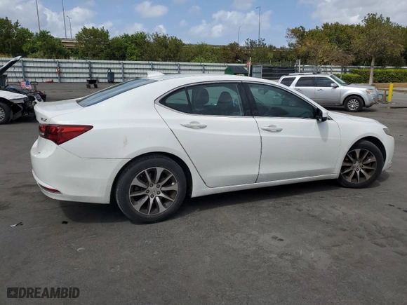2016 Acura TLX Tech with VIN 19UUB1F54GA005387, listed as a Copart auction lot 51188005 with 64,314 mi miles and Salvage Title. Bid and sale history available at carsss.com. Image 3.