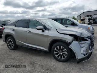2021 Lexus RX 350 with VIN 2T2AZMDA2MC285201, listed as a Copart auction lot 56396395 with 17,414 mi miles and Salvage Title. Bid and sale history available at DreamBid. Image 4.
