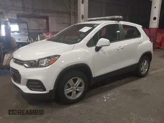 2020 Chevrolet Trax LS with VIN 3GNCJNSB4LL288688, listed as a IAAI auction lot 42634219 with 25,634 mi miles and . Bid and sale history available at DreamBid. Image 17.