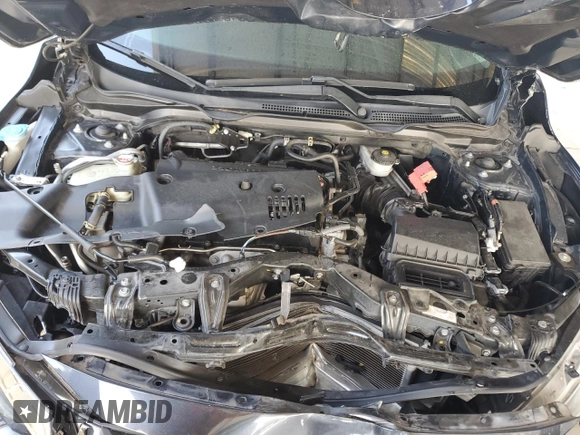 2018 Honda Civic Sedan EX with VIN 2HGFC2F7XJH564349, listed as a Copart auction lot 52791335 with 0 mi miles and Salvage Title. Bid and sale history available at carsss.com. Image 11.