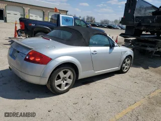 2002 Audi TT with VIN TRUTC28N721009989, listed as a Copart auction lot 52830875 with 0 mi miles and Clean Title. Bid and sale history available at carsss.com. Image 3.