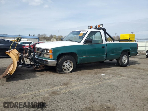 1988 Chevrolet Silverado 1500 with VIN 1GCDK14K8JE202800, listed as a Copart auction lot 53239605 with 186,894 mi miles and Salvage Title. Bid and sale history available at DreamBid. Image 1.