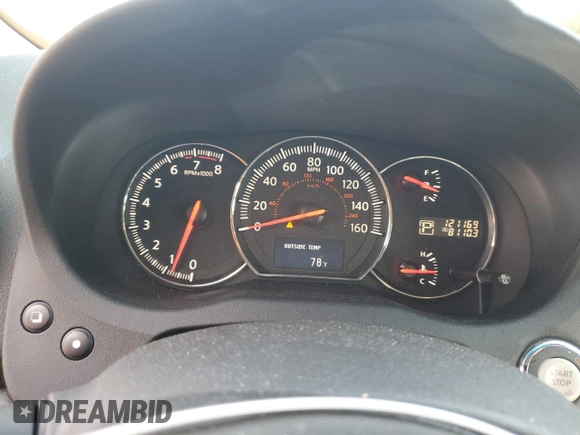 2012 Nissan Maxima S z VIN 1N4AA5AP3CC833214, wystawiony jako Copart lot #57098195 z przebiegiem 121 169 mil mil oraz Szkoda całkowita • Salvage title. Historia ofert i sprzedaży dostępna na DreamBid. Obrazek 9.