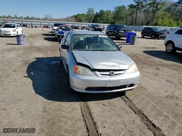 2003 Honda Civic LX with VIN 1HGEM22583L015316, listed as a Copart auction lot 48103875 with 52,419 mi miles and Salvage Title. Bid and sale history available at carsss.com. Image 10.