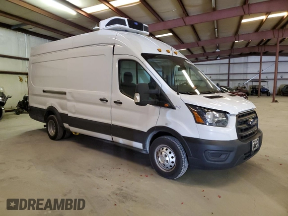 2020 Ford Transit Cargo with VIN 1FTBF4XG2LKA65023, listed as a Copart auction lot 85596194 with 155,355 mi miles and Clean Title. Bid and sale history available at DreamBid. Image 4.