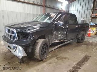 2017 Ram 1500 Big Horn with VIN 1C6RR7LG9HS728079, listed as a Copart auction lot 43546035 with 122,034 mi miles and Salvage Title. Bid and sale history available at carsss.com. Image 1.