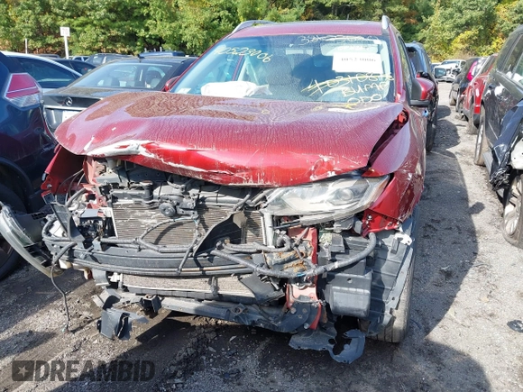 2015 Nissan Rogue SV with VIN 5N1AT2MV2FC772581, listed as a IAAI auction lot 40523006 with Not Provided miles. Bid and sale history available at carsss.com. Image 11.