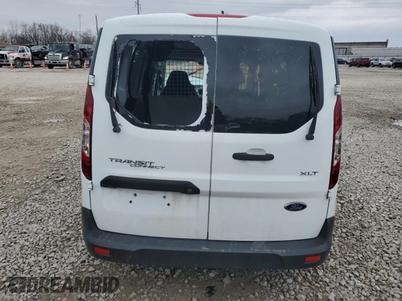 2018 Ford Transit Connect XLT with VIN NM0LS7F76J1365909, listed as a Copart auction lot 51819755 with Not provided miles and Salvage title. Bid and sale history available at DreamBid. Image 6.