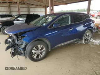 2022 Nissan Murano S with VIN 5N1AZ2AJ6NC124823, listed as a Copart auction lot 70787004 with 44,103 mi miles and Salvage Title. Bid and sale history available at DreamBid. Image 1.