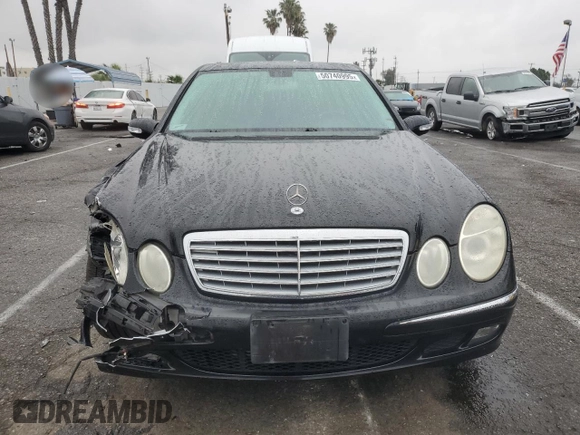 2006 Mercedes-Benz E 350 with VIN WDBUF56J96A810239, listed as a Copart auction lot 50740995 with 84,791 mi miles and Salvage Title. Bid and sale history available at DreamBid. Image 5.