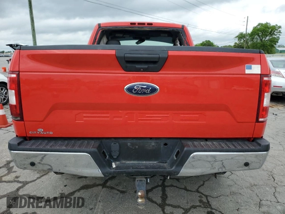 2018 Ford F-150 XL z VIN 1FTMF1CBXJKC16351, wystawiony jako Copart lot #54138485 z przebiegiem Nie podano mil oraz Szkoda całkowita • Salvage title. Historia ofert i sprzedaży dostępna na DreamBid. Obrazek 6.