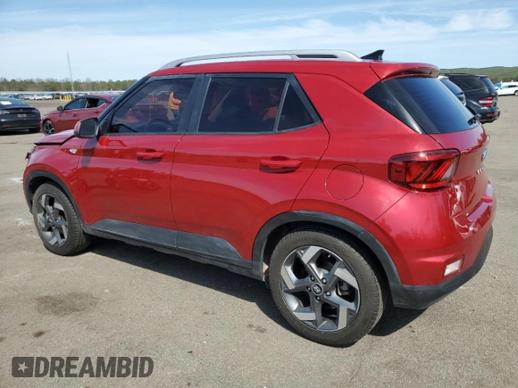 2021 Hyundai Venue SEL with VIN KMHRC8A33MU073251, listed as a Copart auction lot 54478155 with 59,531 mi miles and Clean Title. Bid and sale history available at carsss.com. Image 2.