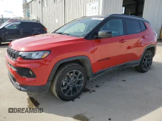 2024 Jeep Compass Latitude Lux with VIN 3C4NJDFNXRT579012, listed as a Copart auction lot 53062435 with 16,982 mi miles and Clean title. Bid and sale history available at DreamBid. Image 1.