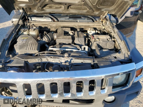 2007 Hummer H3 SUV with VIN 5GTDN13E778241171, listed as a Copart auction lot 82573684 with 148,242 mi miles and Salvage Title. Bid and sale history available at DreamBid. Image 11.