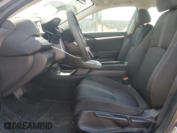 2018 Honda Civic Sedan EX with VIN 2HGFC2F75JH605373, listed as a Copart auction lot 51681105 with 57,388 mi miles and Salvage Title. Bid and sale history available at carsss.com. Image 7.
