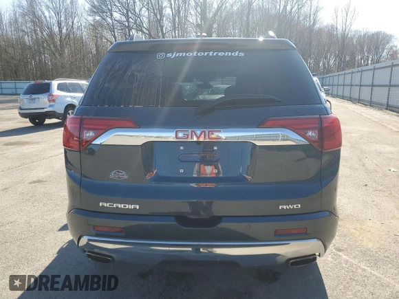 2019 GMC Acadia Denali with VIN 1GKKNXLS9KZ160770, listed as a Copart auction lot 51628525 with 81,738 mi miles and Salvage title. Bid and sale history available at DreamBid. Image 6.