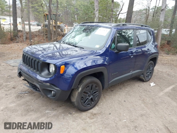 2021 Jeep Renegade Upland with VIN ZACNJDAB3MPM38275, listed as a IAAI auction lot 41722676 with 45,326 mi miles and . Bid and sale history available at DreamBid. Image 17.