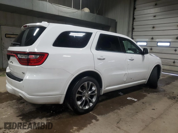 2019 Dodge Durango R/T with VIN 1C4SDHCT9KC691001, listed as a Copart auction lot 57786305 with 99,994 mi miles and Non repairable. Bid and sale history available at DreamBid. Image 3.