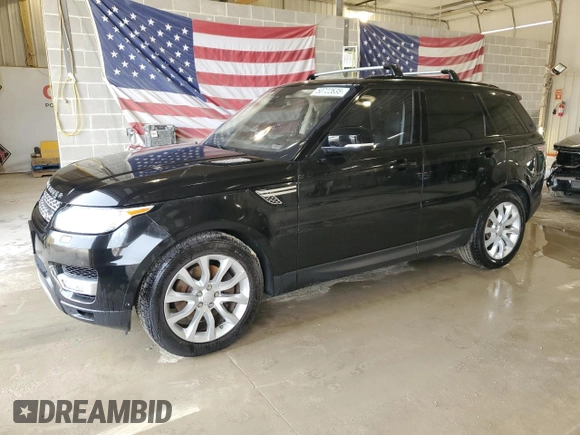 2016 Land Rover Range Rover Sport V6 HSE with VIN SALWR2PF9GA653638, listed as a Copart auction lot 50722635 with 177,555 mi miles and Clean Title. Bid and sale history available at carsss.com. Image 1.