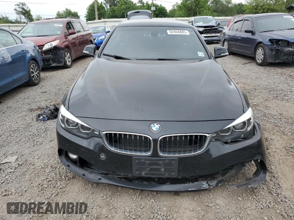 2018 BMW 4 Series 430i xDrive with VIN WBA4Z3C56JEC48743, listed as a Copart auction lot 62464885 with 70,968 mi miles and Salvage title. Bid and sale history available at DreamBid. Image 5.