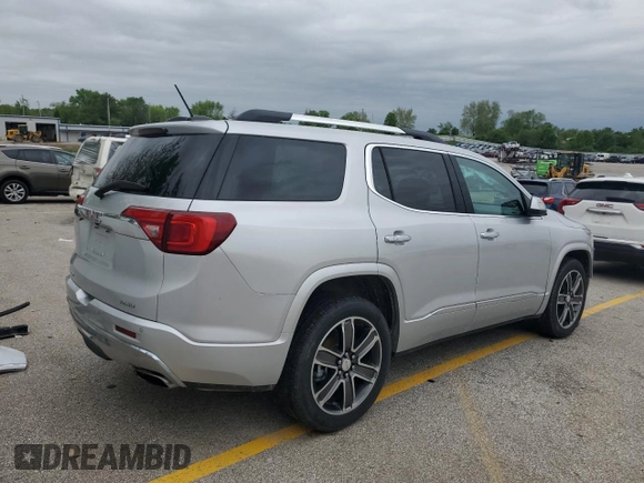 2018 GMC Acadia Denali z VIN 1GKKNXLS3JZ130503, wystawiony jako Copart lot #54393665 z przebiegiem 99 514 mil mil oraz Szkoda całkowita • Salvage title. Historia ofert i sprzedaży dostępna na DreamBid. Obrazek 3.