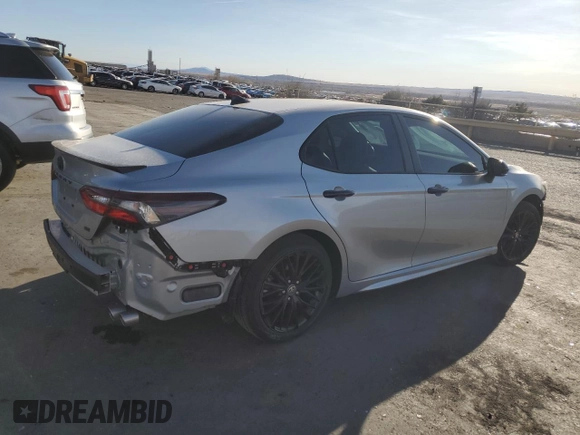 2022 Toyota Camry SE with VIN 4T1G11AK6NU037356, listed as a Copart auction lot 48823185 with 12,616 mi miles and Salvage Title. Bid and sale history available at carsss.com. Image 3.