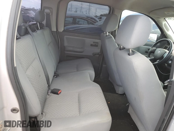 2008 Dodge Dakota ST with VIN 1D7HE28K18S521434, listed as a Copart auction lot 63394744 with 164,600 mi miles and Clean Title. Bid and sale history available at carsss.com. Image 11.