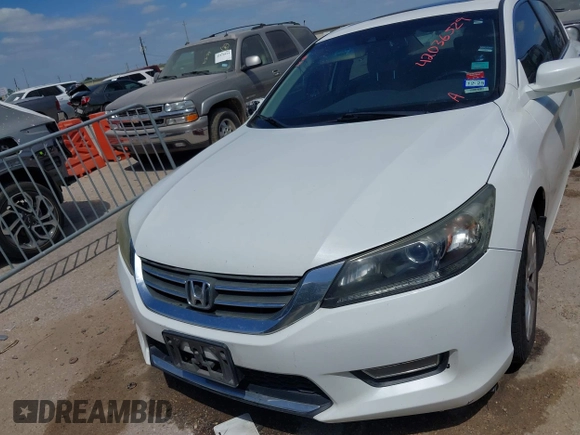 2013 Honda Accord Sdn EX-L with VIN 1HGCR2F8XDA218802, listed as a IAAI auction lot 42036529 with 169,866 mi miles. Bid and sale history available at carsss.com. Image 6.