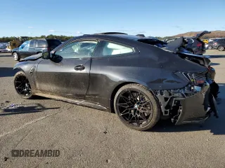 2025 BMW M4 Competition xDrive with VIN WBS33HK05SCT69107, listed as a Copart auction lot 80105324 with Not Provided miles and Salvage Title. Bid and sale history available at carsss.com. Image 2.