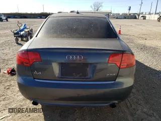 2007 Audi A4 2.0T with VIN WAUBF78E97A020121, listed as a Copart auction lot 44062605 with 101,846 mi miles and Clean Title. Bid and sale history available at carsss.com. Image 6.
