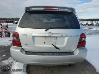 2006 Toyota Highlander w/3rd Row with VIN JTEDP21AX60109151, listed as a Copart auction lot 44564545 with 159,653 mi miles and Salvage Title. Bid and sale history available at carsss.com. Image 6.